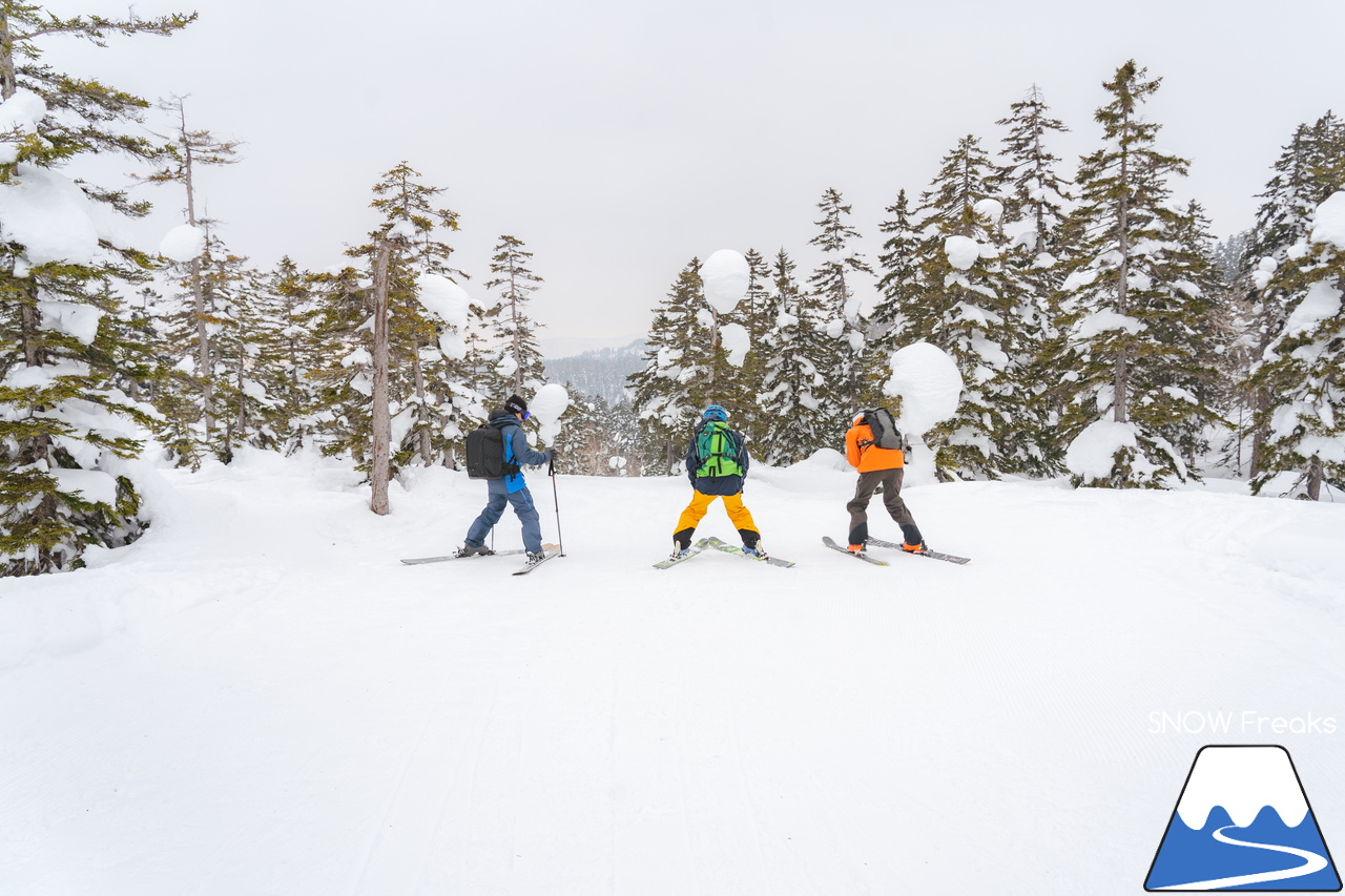 大雪山旭岳ロープウェイ｜パウダーが無くたって、スキーは楽しい！過去最高難度の雪面を思いっきり楽しむ1日(^^)/